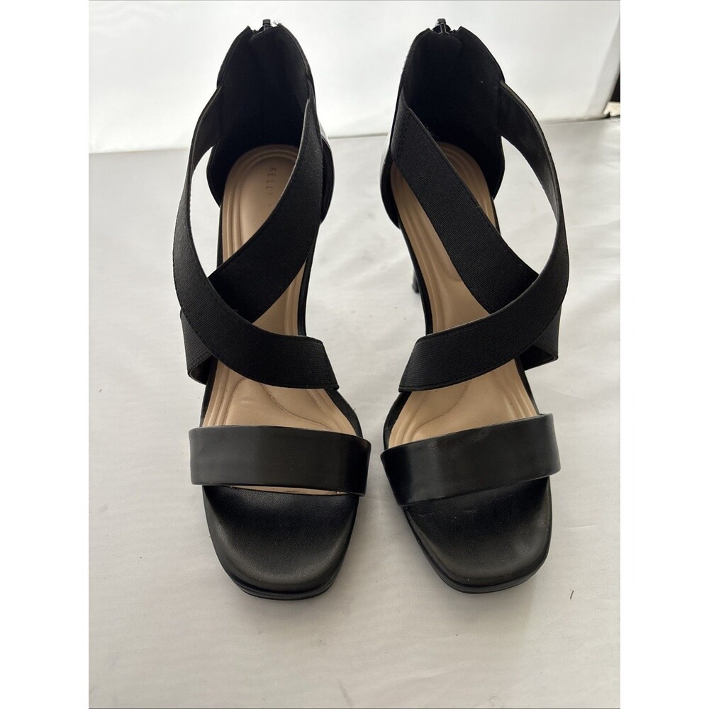 Kelly & Katie Cortlyn Women's Black High Heel Sandals Size 7